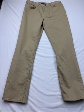Quince Men's Straight Jeans in Khaki